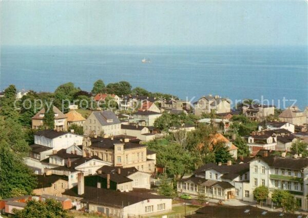 Sassnitz Ostseebad Ruegen Panorama
