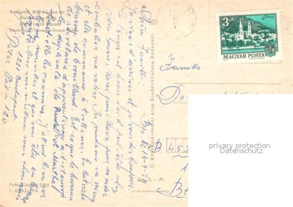 Budapest Blaha Lujza Platz – Bild 2
