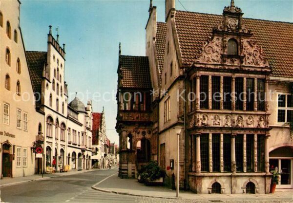 Lemgo Erker der Ratsapotheke am Rathaus Mitte