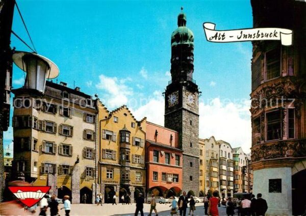 Innsbruck Altstadt Herzog Friedrich Str Bürgerhäu