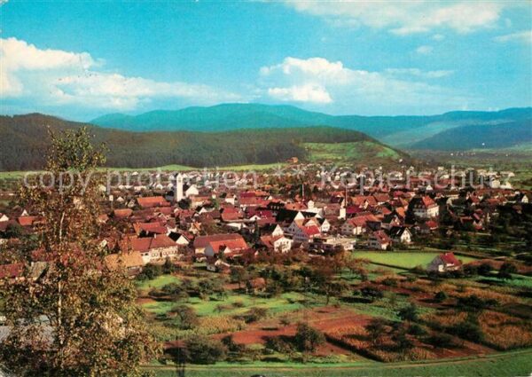 Biberach Baden Panorama Gasthaus Schwarzer Adler