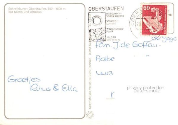 Oberstaufen mit Säntis und Altmann – Bild 2
