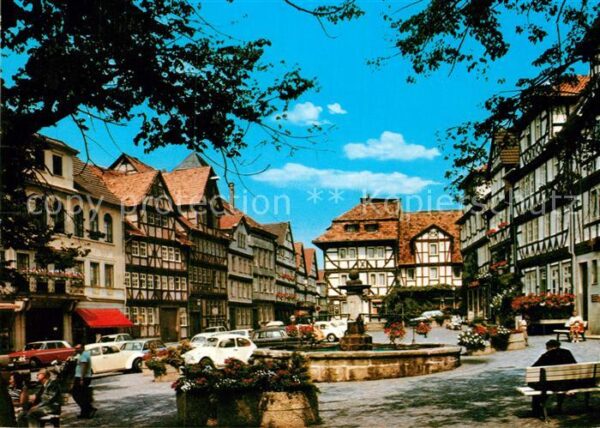 Bad Sooden-Allendorf Marktplatz Brunnen
