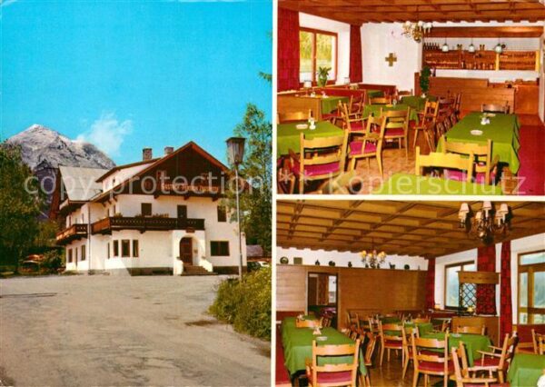 Leutasch Pension Zugspitze Gastraum