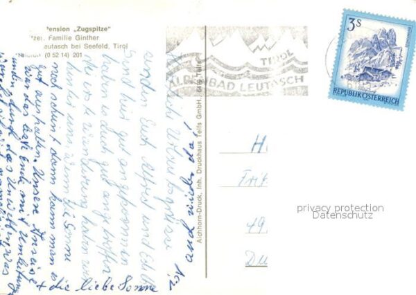 Leutasch Pension Zugspitze Gastraum – Bild 2