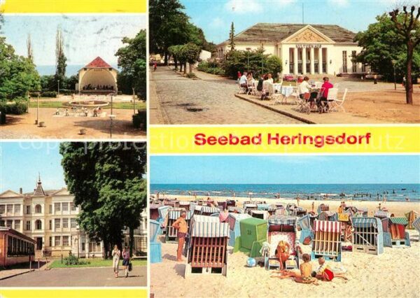 Heringsdorf Ostseebad Usedom Konzertplatz Kulturhaus FDGB Erholungsh