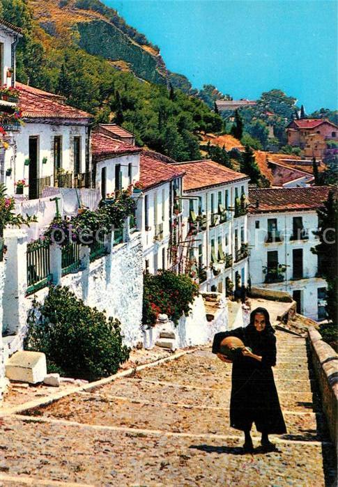 Malaga Andalucia Subida a Gibralfaro