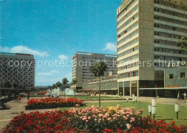 Dresden Prager Str mit Interhotels Bastei König