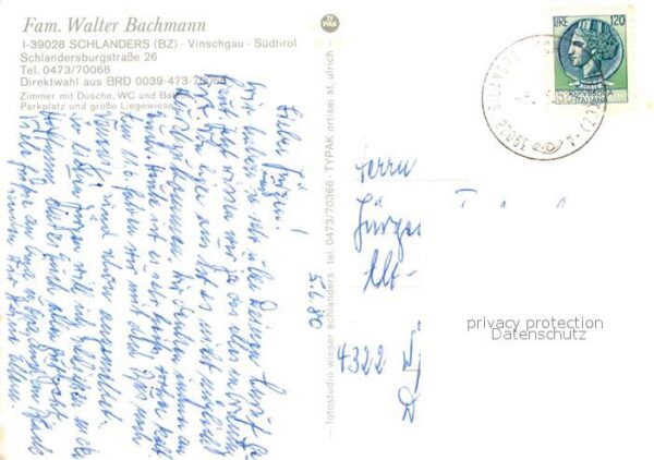 Schlanders Suedtirol Haus Bachmann Panorama – Bild 2