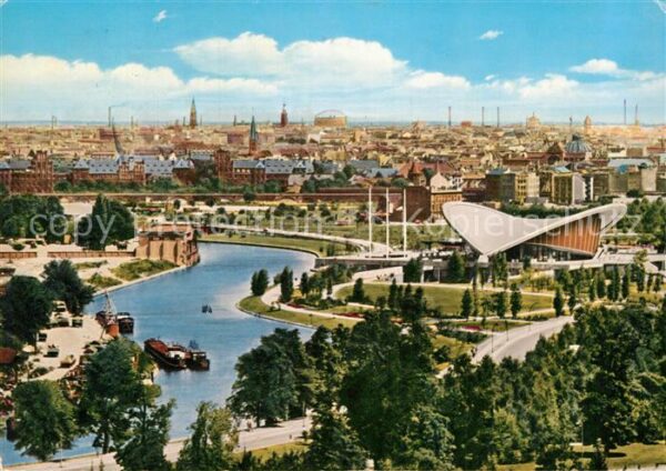 Berlin Panorama mit Kongresshalle
