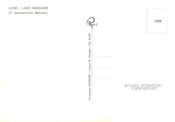 Luino Lago Maggiore Caratteristico Mercato – Bild 2