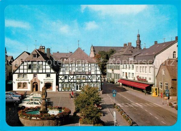 Brilon Marktplatz Brunnen