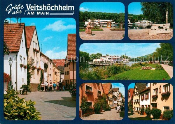 Veitshoechheim Dorfmotive Fargastschiff Alte Liebe
