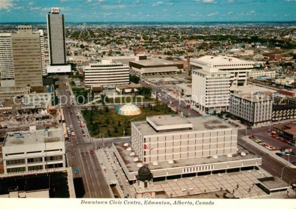 Edmonton Alberta Downtown Civic Centre