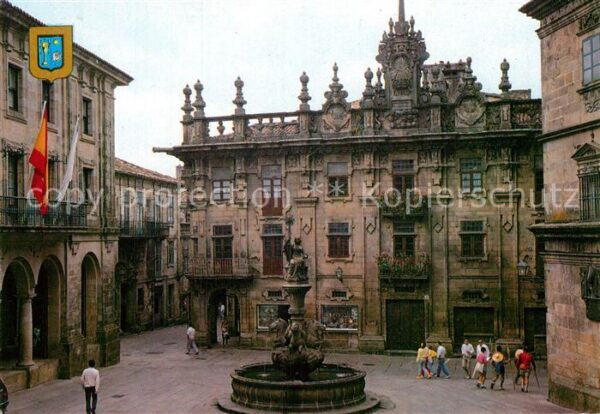 Santiago de Compostela Plaza de les Platerias