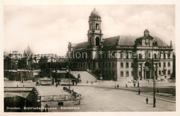Dresden Brühl'sche Terrasse Ständehaus