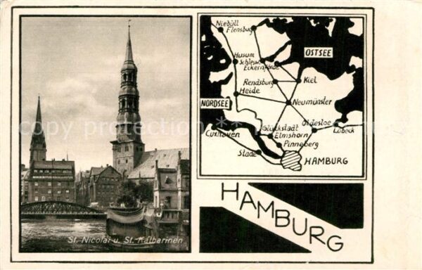 Hamburg St Nicolai und St Katharinen Kirche Lan