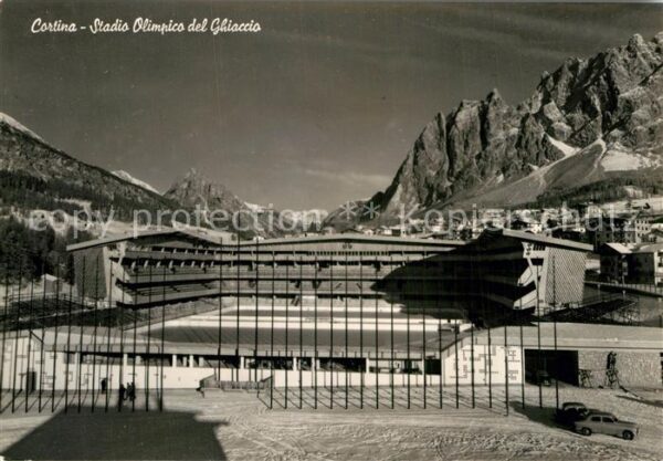Cortina d Ampezzo Stadio Olimpico del Ghiaccio Olympiasta