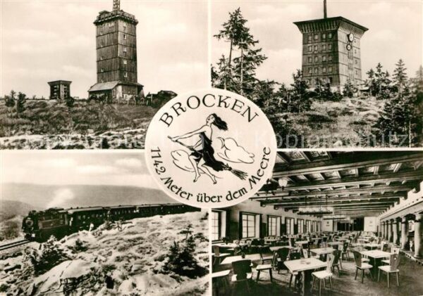 Brocken Harz Berghotel Restaurant Aussichsturm Eisen
