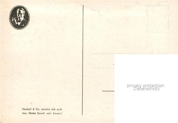 Biebrich Wiesbaden Sektkellereien Henkell & Co Hauptfront – Bild 2