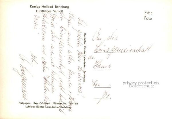 Bad Berleburg Fürstliches Schloss Kneipp Heilbad Flie – Bild 2