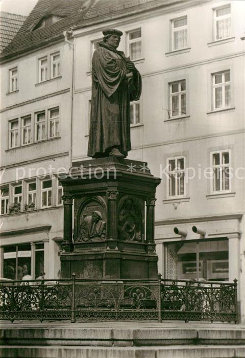 Eisleben Lutherdenkmal Statue