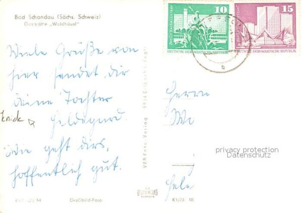Bad Schandau Gaststätte Waldhäusl Gastraum Jagdtroph – Bild 2