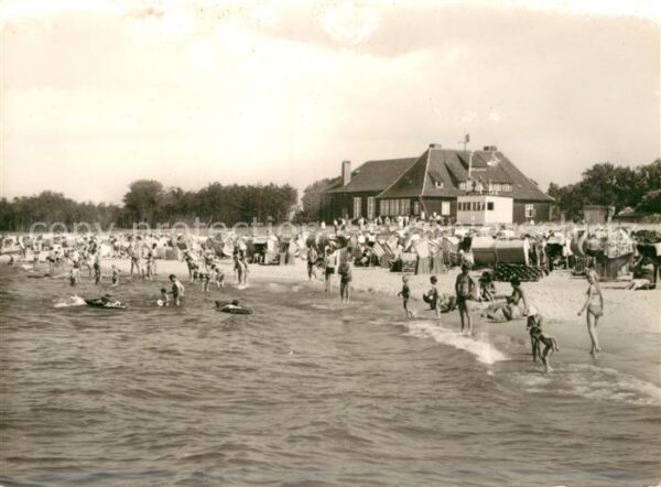 Zingst Ostseebad Strandleben HO Gaststätte Kurhaus