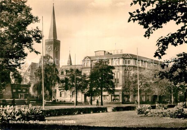 Bitterfeld Walther Rathenau Strasse Park Kirche