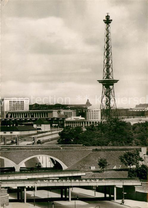 Berlin Halenseestrasse mit Ausstellungsgelände