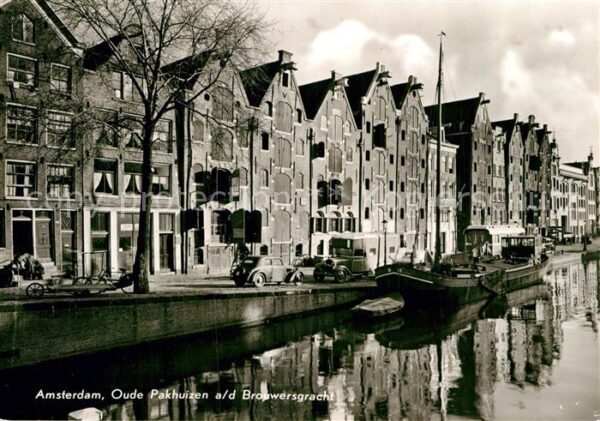 Amsterdam Niederlande Brouwersgracht Alte Lagerplätze Frachtk
