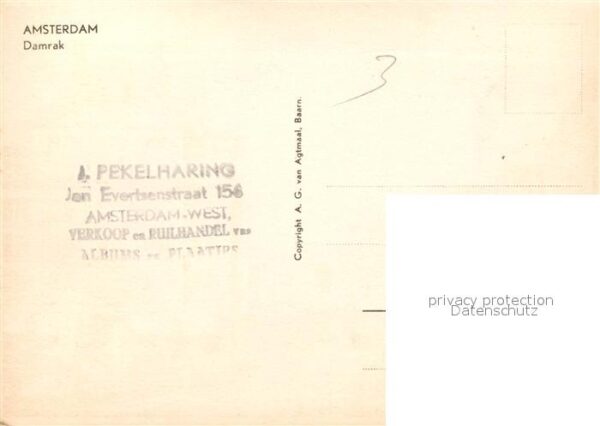 Amsterdam Niederlande Damrak – Bild 2