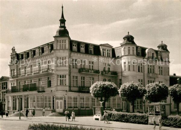 Zinnowitz Ostseebad FDGB Erholungsheim Glückauf