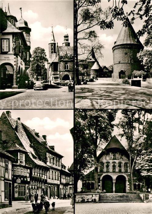 Goslar Rathaus Breites Tor Claustor Domportal