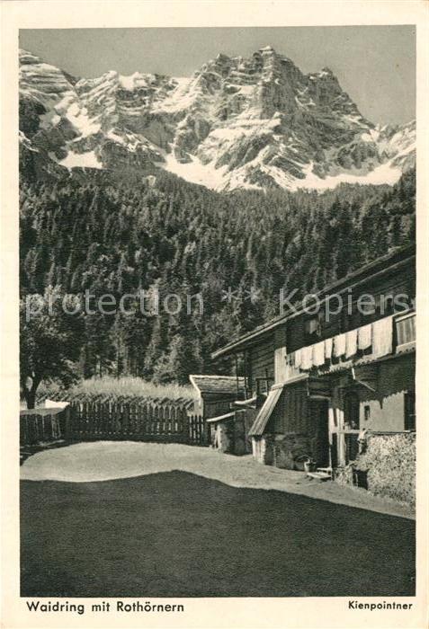 Waidring Tirol mit Rothörnern
