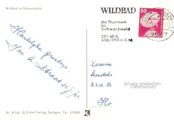Bad Wildbad Panorama Kurort im Schwarzwald – Bild 2