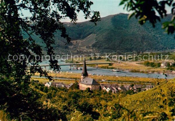 Senheim-Senhals Panorama Blick ins Moseltal