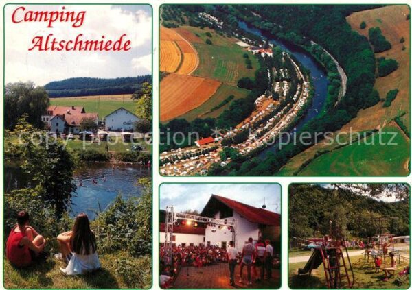 Bollendorf Suedeifel Camping Altschmiede an der Sauer Deutsc