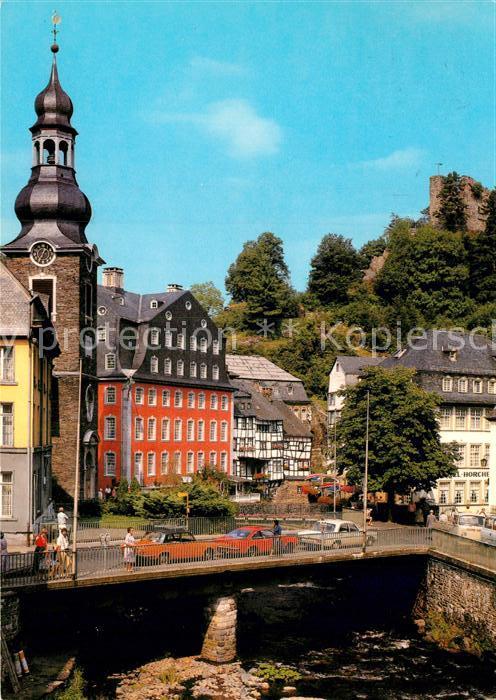 Monschau Kirche Rotes Haus Burgruine Haller Rur