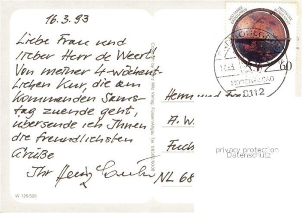 Bad Kohlgrub Winterpanorama Alpen Ortsmotiv mit Kirc – Bild 2