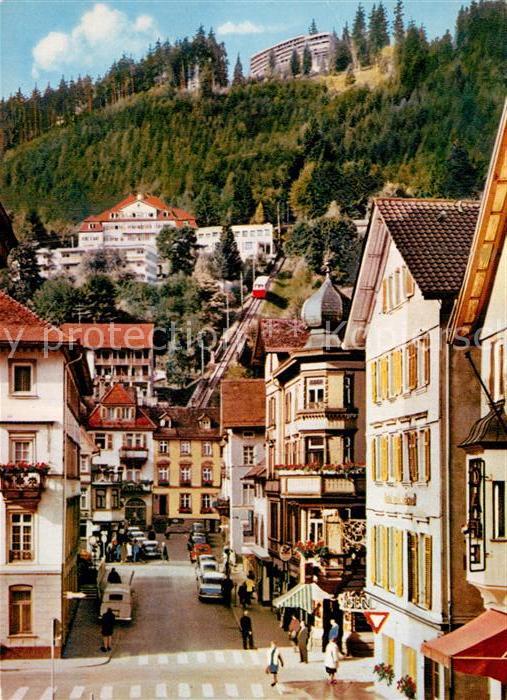 Bad Wildbad Blick zum Sommerberg