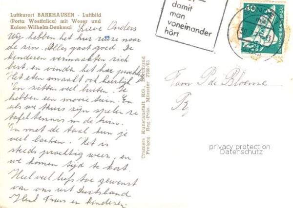 Barkhausen Minden Porta Westfalica Weser Kaiser Wilhelm D – Bild 2
