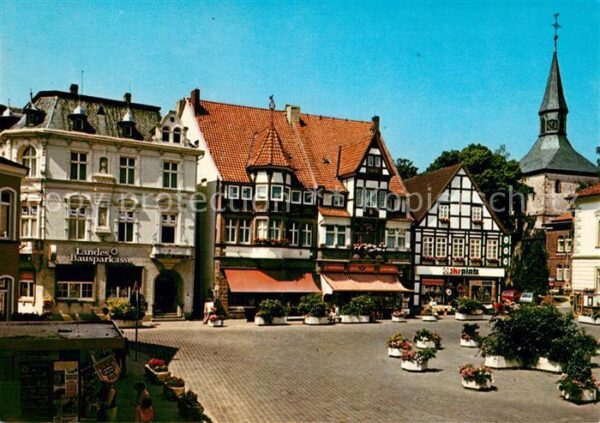 Blomberg Lippe Markt Fachwerkhaus Turm