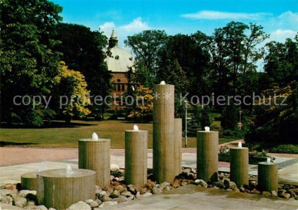 Nordhorn Partie im Stadtpark Blick auf Augustinu