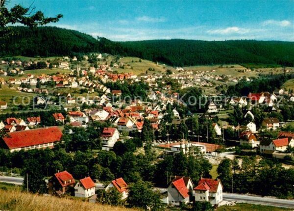Baiersbronn Schwarzwald Panorama Luftkurort Wintersportplatz Sc