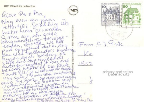 Elbach Miesbach Ortsansicht mit Kirche Leitzachtal Alpe – Bild 2