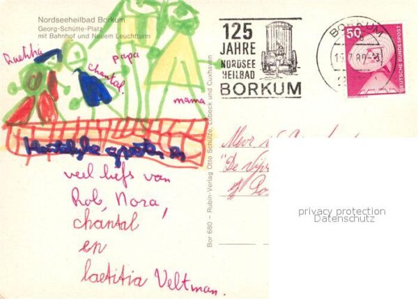 Borkum Georg Schütte Platz Bahnhof Neuer Leuch – Bild 2