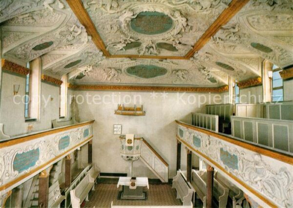 Greifenstein Hessen Schlosskirche 17. Jhdt. Innenansicht St