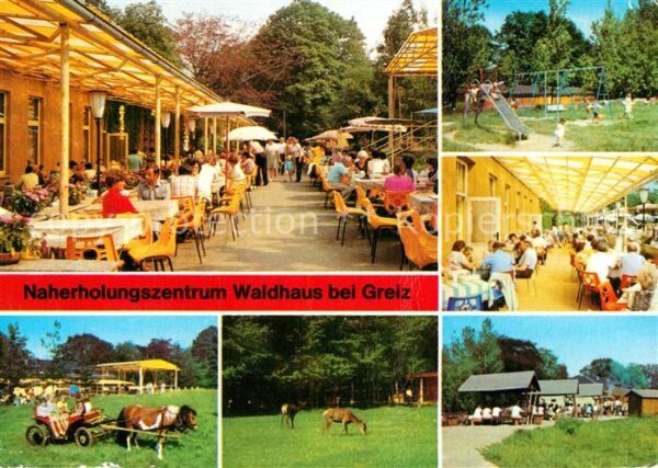 Greiz Thueringen Naherholungszentrum Waldhaus Restaurant