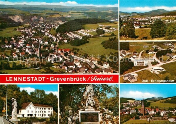 Grevenbrueck Fliegeraufnahme DAK Erholungsheim Geden